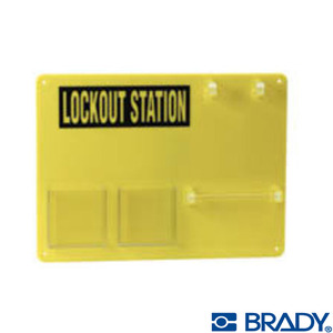 50989 5-패드락 보드 Lock Board 브래디 잠금장치 락아웃 산업용 LOTO Brady 브래디